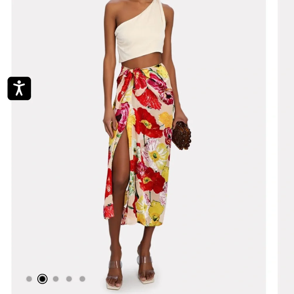 Cult Gaia silk coverup skirt - Picture 1 of 4